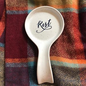 “Rest” Spoon Rest